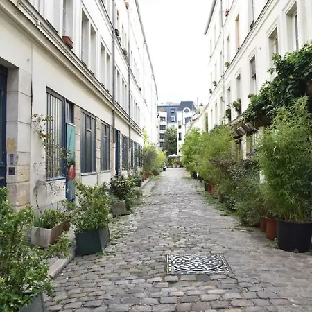 Lägenhet New 1 Bedroom In Folie-mericourtoberkampf Paris
